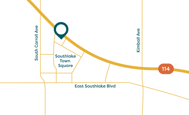 Map of Southlake